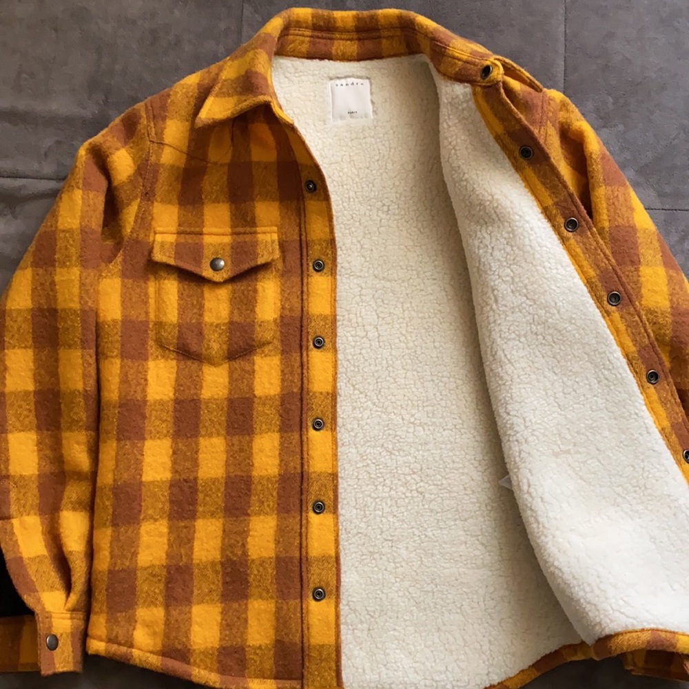Sandro Checked Jacket